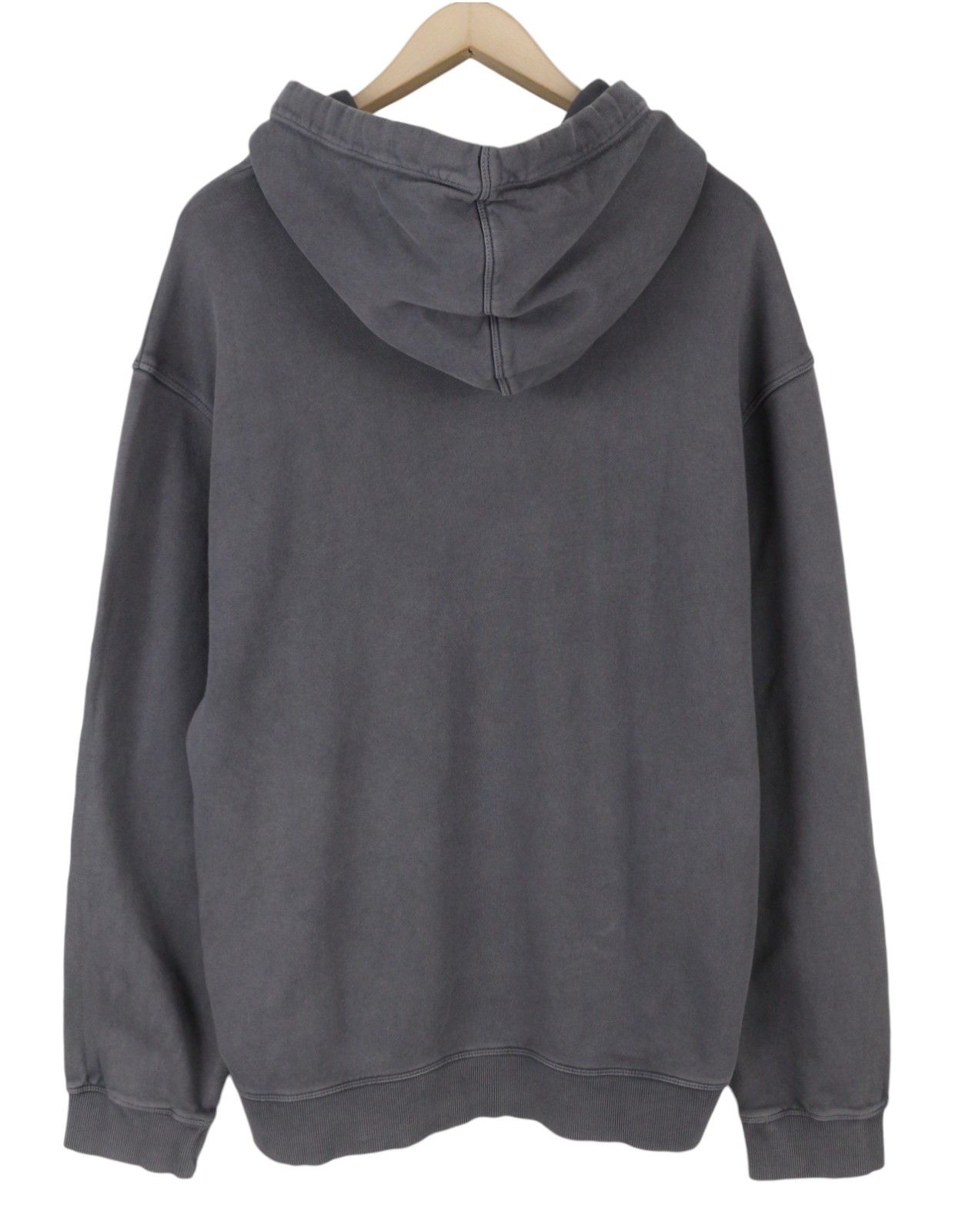 Calvin Klein 2XL Grey Faded Embroidered Logo Pullover Hoodie 87446 Size US XXL / EU 58 / 5 - 2 Thumbnail