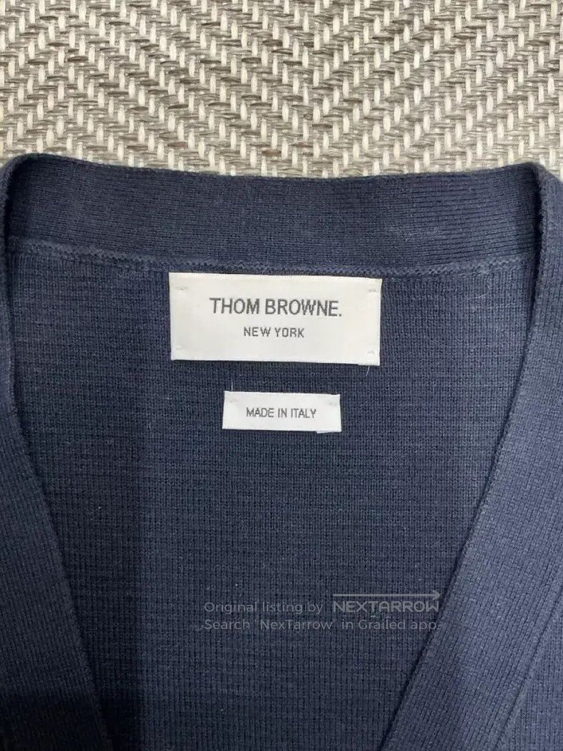 Thom Browne Thom Browne Milan Knit Gold Button Cardigan Size US L / EU 52-54 / 3 - 2 Thumbnail
