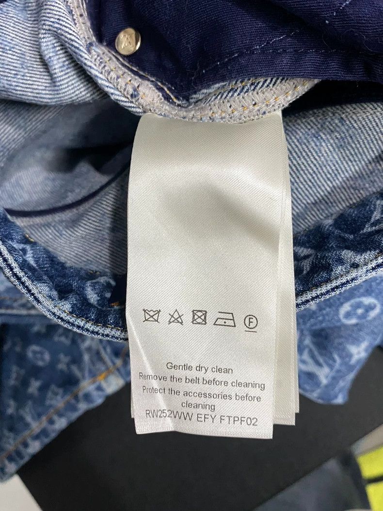 Louis Vuitton Louis Vuitton Old Flower Jeans Size US 38 / EU 54 - 6 Thumbnail