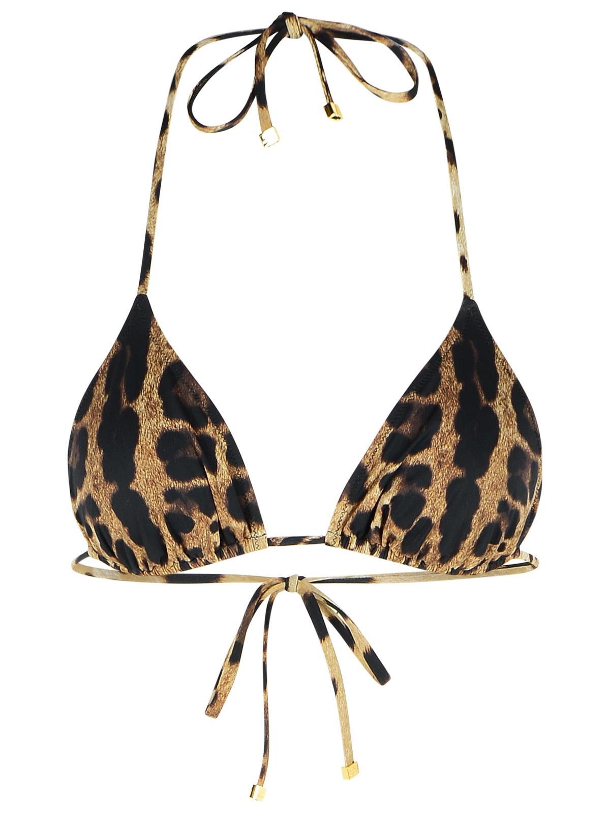Dolce & Gabbana DOLCE & GABBANA Leopard Print Swimsuit In Polyamide Blend Size L / US 10 / IT 46 - 1 Thumbnail