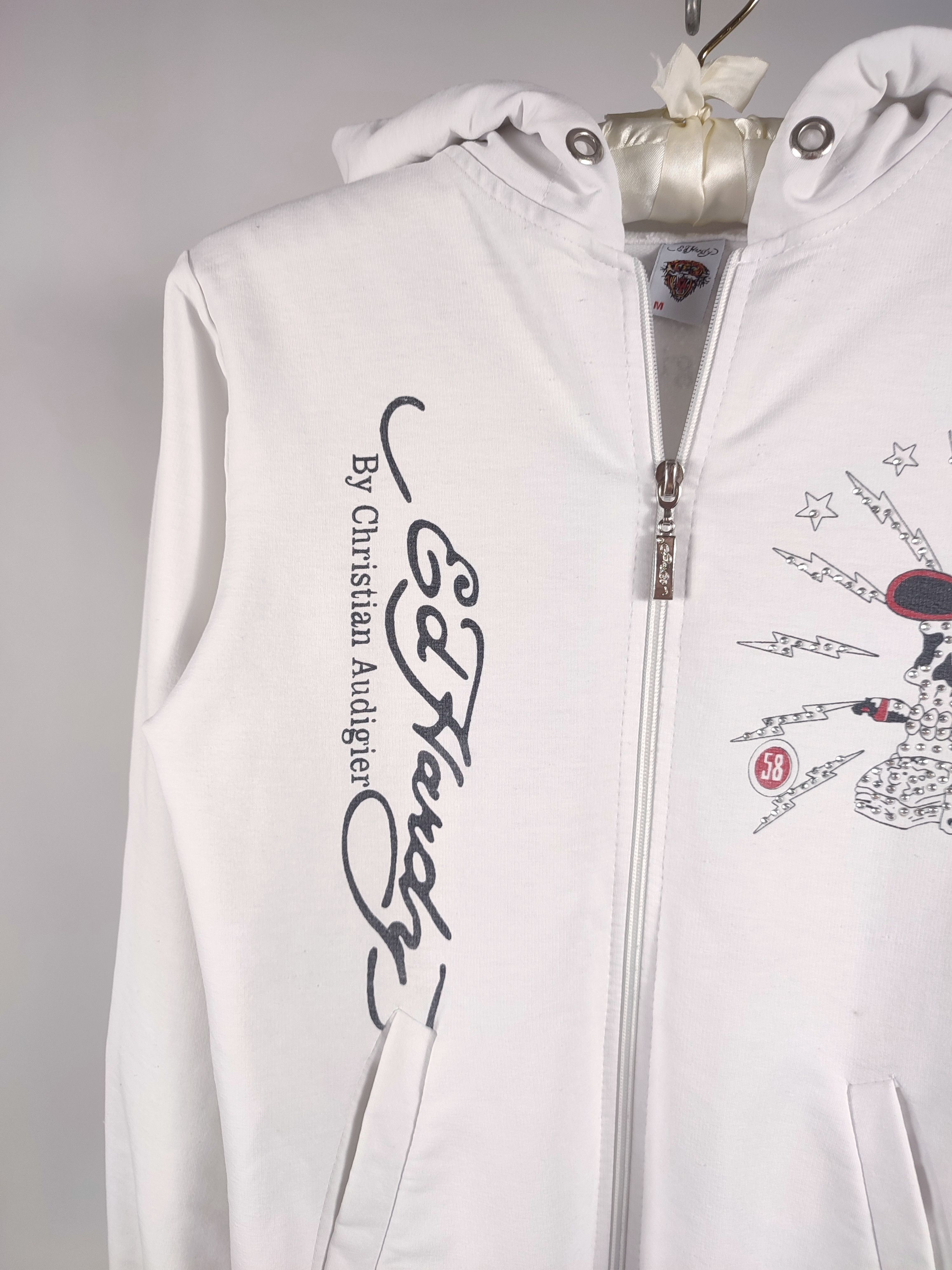 Christian Audigier Ed hardy white hoodie Size S / US 4 / IT 40 - 5 Thumbnail