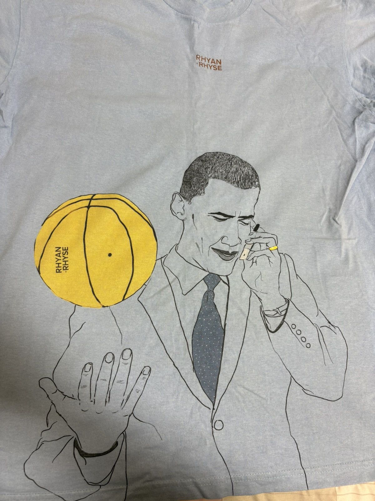 Other Rhyan Rhyse Obama Tee Size US L / EU 52-54 / 3 - 2 Thumbnail