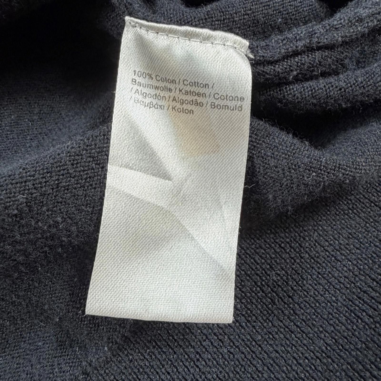 Lacoste Lacoste Black V Neck Sweater Mens 10L 3XL Cotton Classic Size US XXL / EU 58 / 5 - 5 Thumbnail
