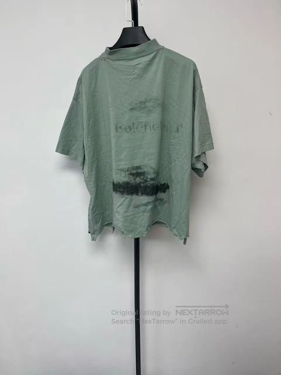 Balenciaga Balenciaga High Summer Cotton Printed T-Shirt. Size M / US 6-8 / IT 42-44 - 2 Thumbnail
