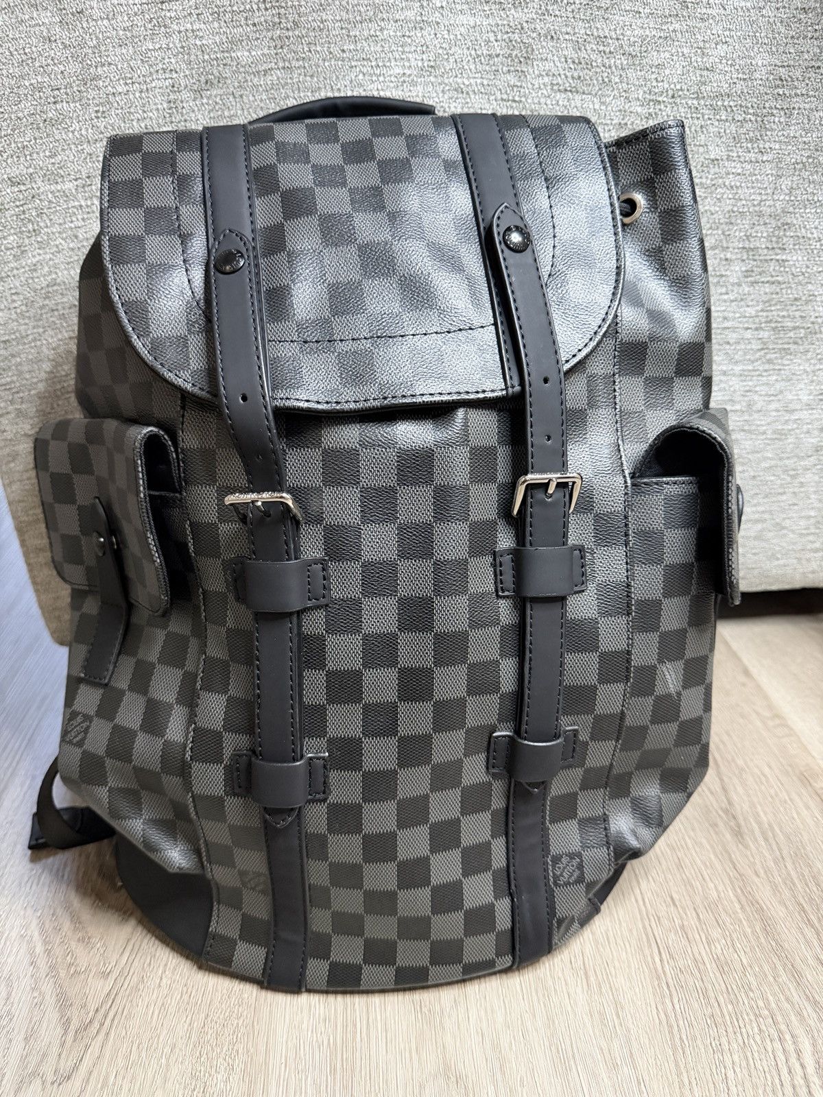 Other Checkered Fashion Backpack – (Everyday / Travel Use) Size ONE SIZE - 2 Thumbnail