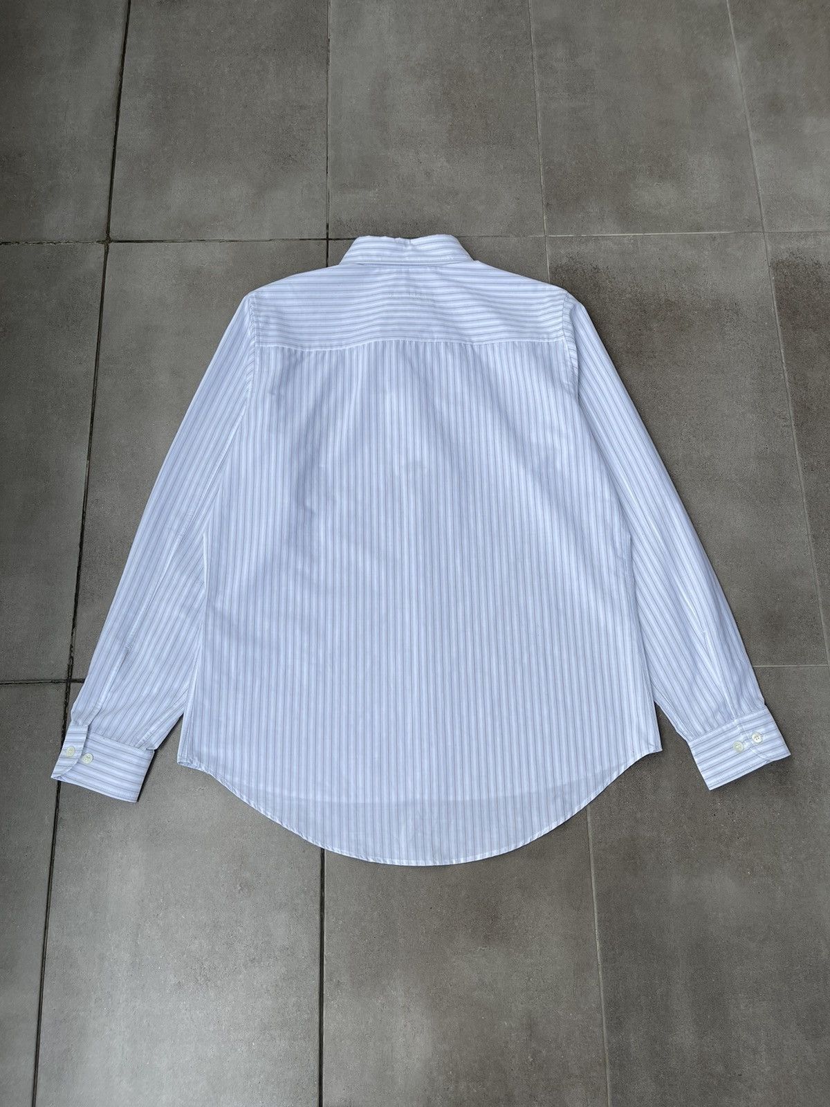 Maison Margiela !DS! SS23 Maison Margiela Stripped Numbers White Shirt Size M / US 6-8 / IT 42-44 - 14 Thumbnail
