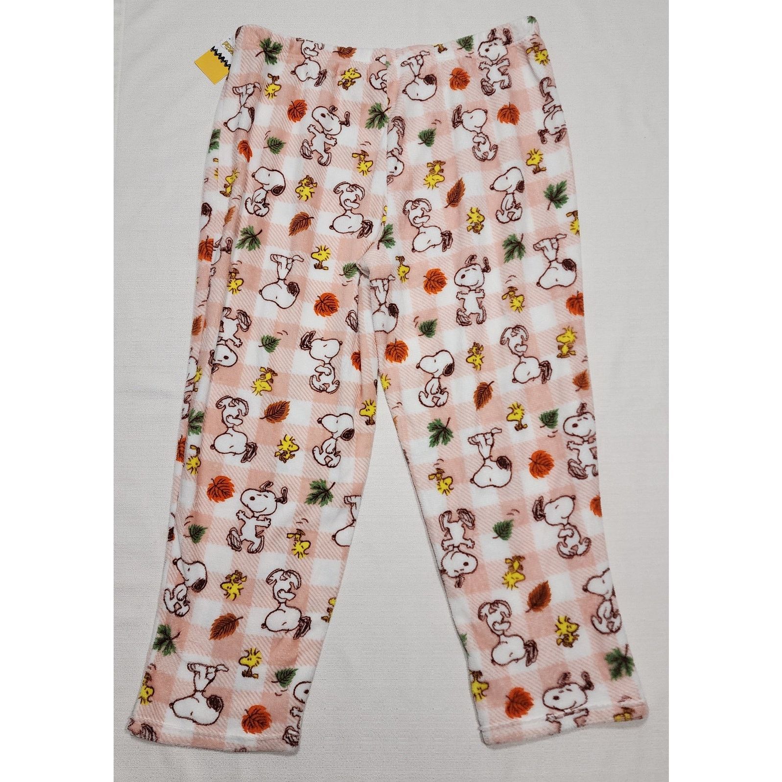 Peanuts Snoopy and Woodstock Fall pajamas women's 2X Size 36" / US 14 / IT 50 - 5 Thumbnail