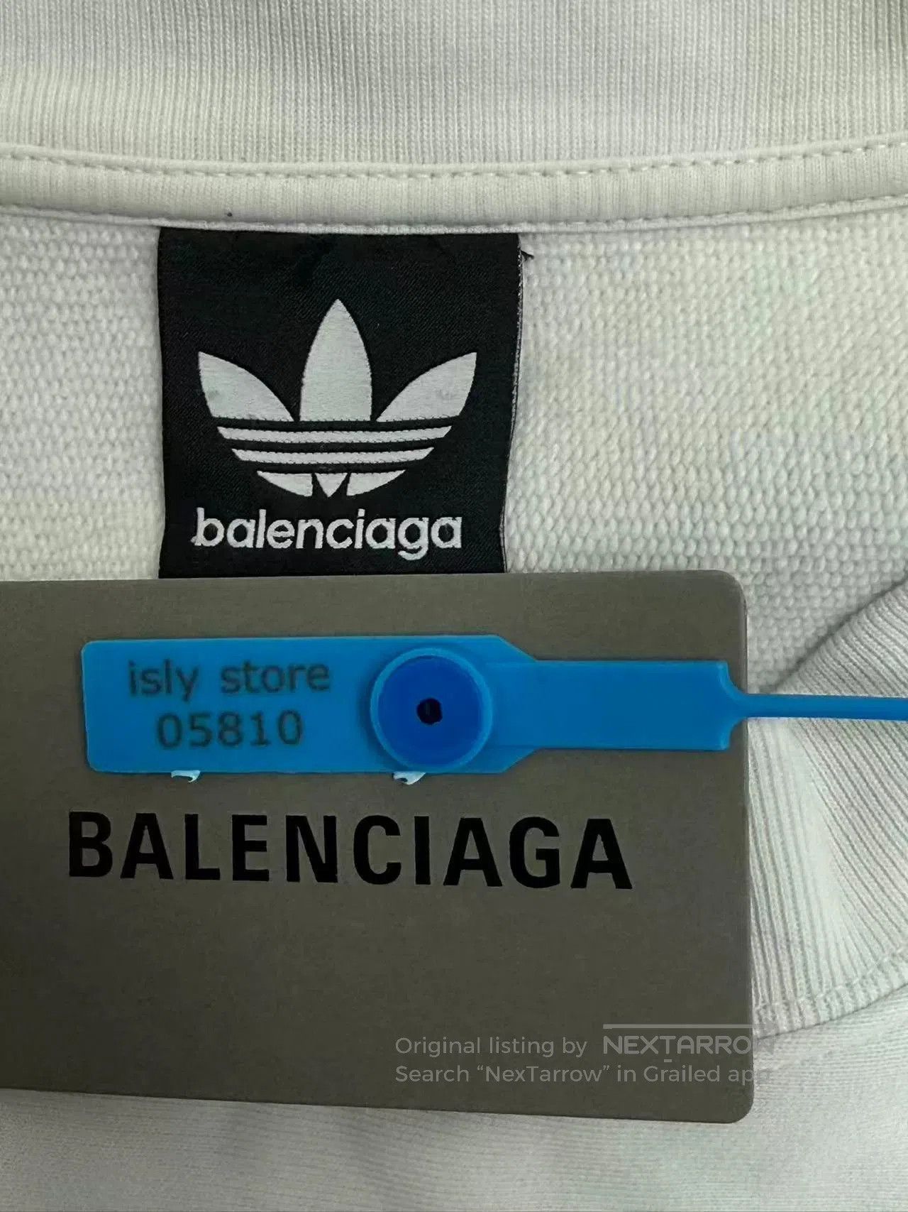 Balenciaga Balenciaga Co-branded Printed Crew Neck Sweatshirt. Size US XL / EU 56 / 4 - 4 Thumbnail