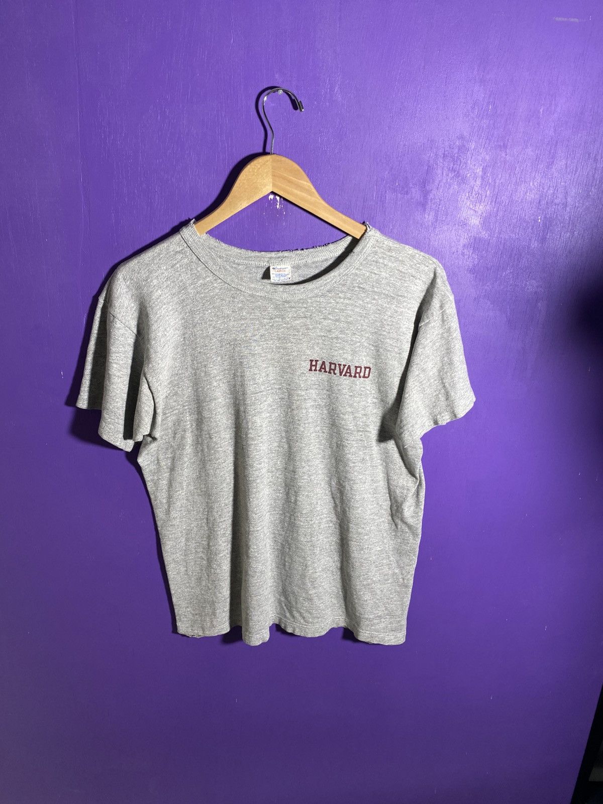 Champion × Vintage Vintage 80s Champion Harvard university t-shirt Size US M / EU 48-50 / 2 - 1 Thumbnail
