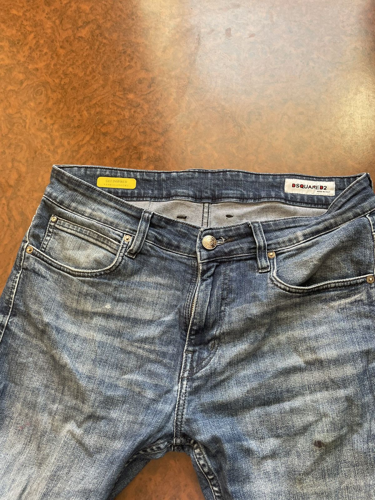 Dsquared2 Dsquared 2 jeans distress denim pants joggers chrome rock Size US 36 / EU 52 - 3 Thumbnail
