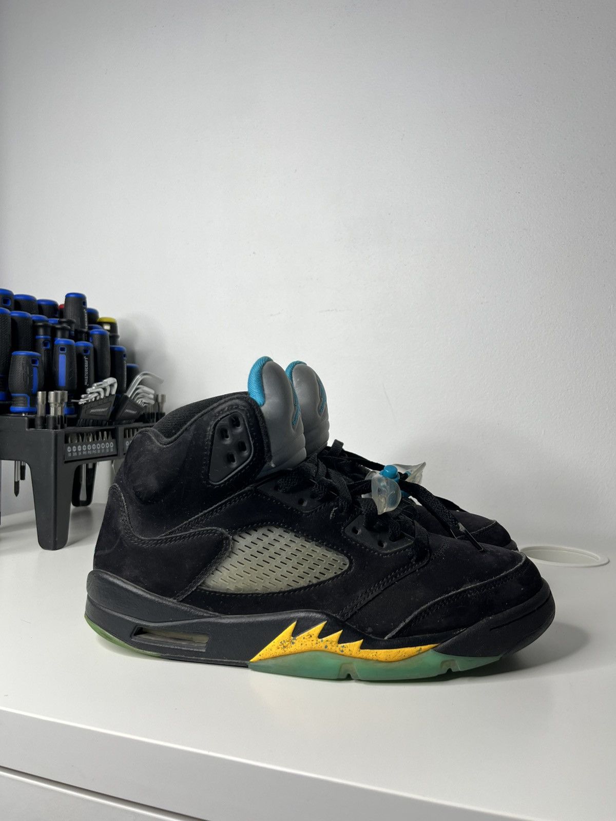 Jordan Brand Jordan 5 Retro Aqua Size US 8.5 / EU 41-42 - 3 Thumbnail
