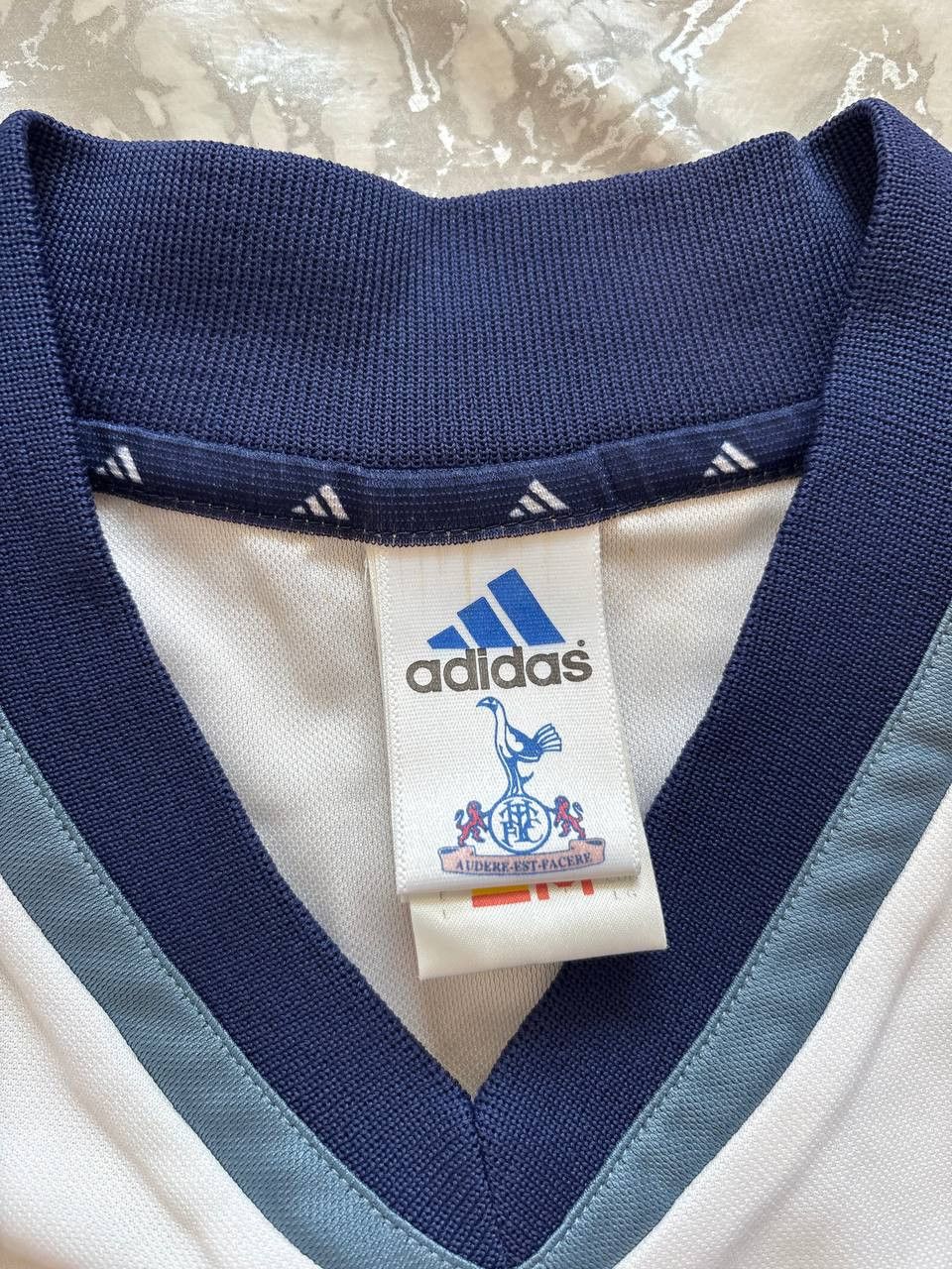 Adidas Tottenham Hotspur 2001-2002 Vintage Soccer Jersey Size US L / EU 52-54 / 3 - 4 Thumbnail