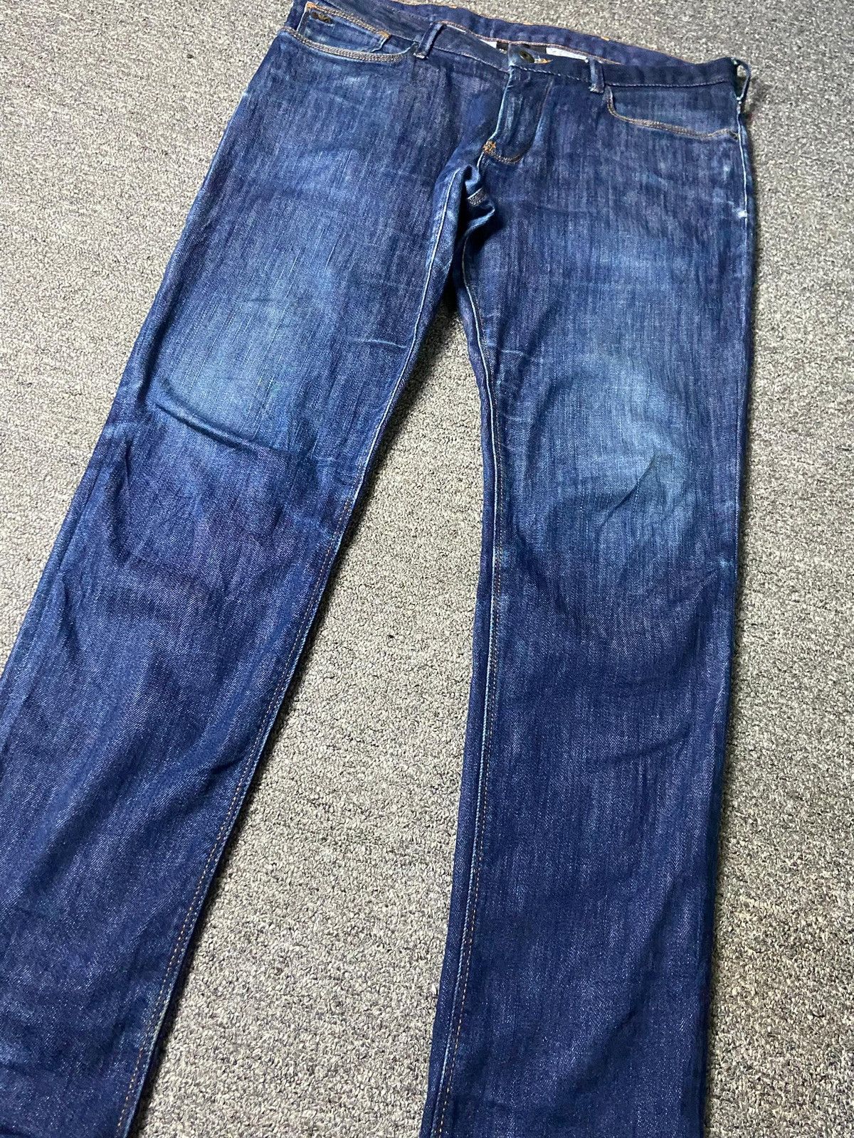Emporio Armani Emporio Armani Regular Cut Jeans (154) Size US 34 / EU 50 - 12 Thumbnail