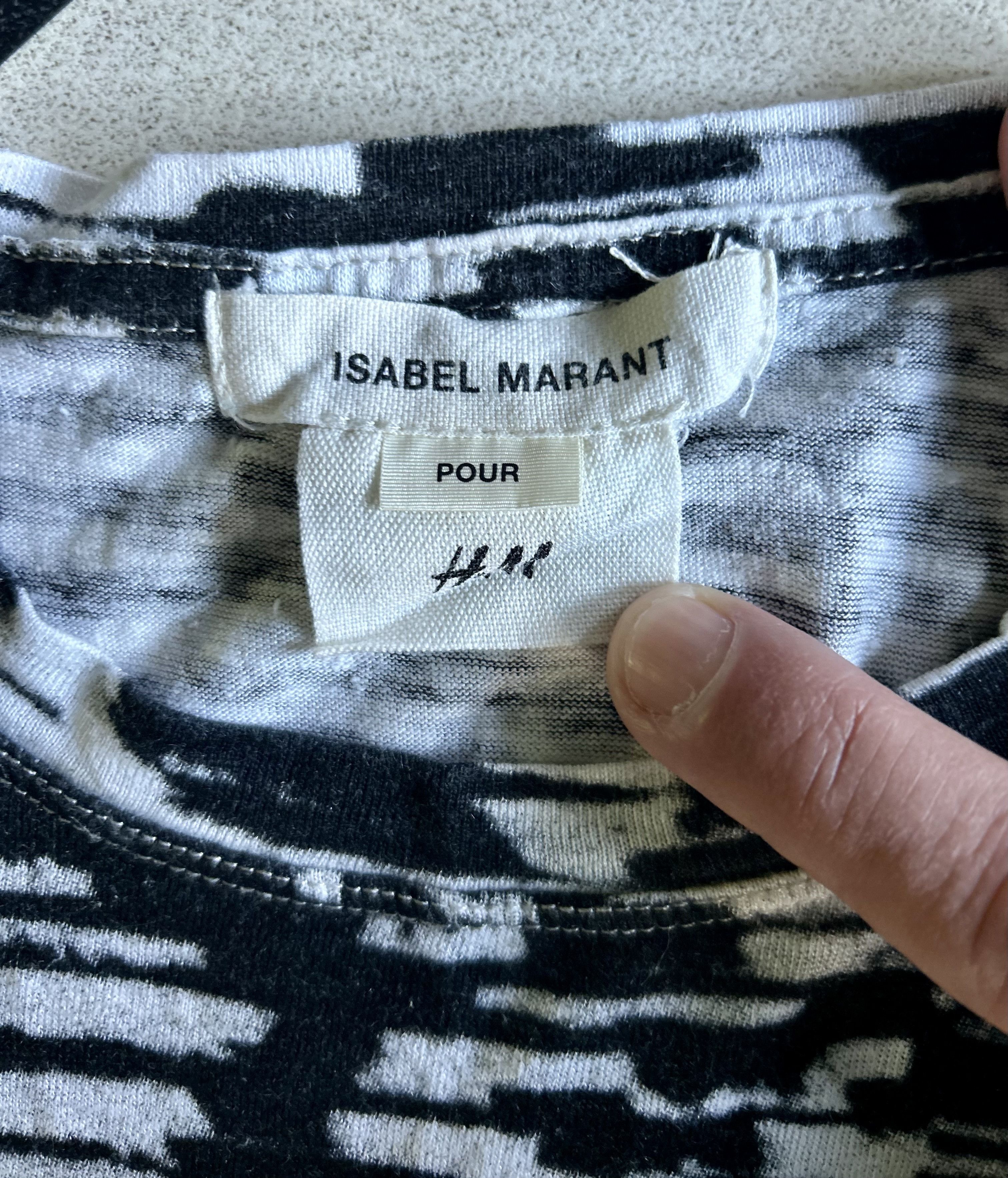 H&M × Isabel Marant Isabel Marant x H&M linen T-Shirt Size US S / EU 44-46 / 1 - 2 Thumbnail