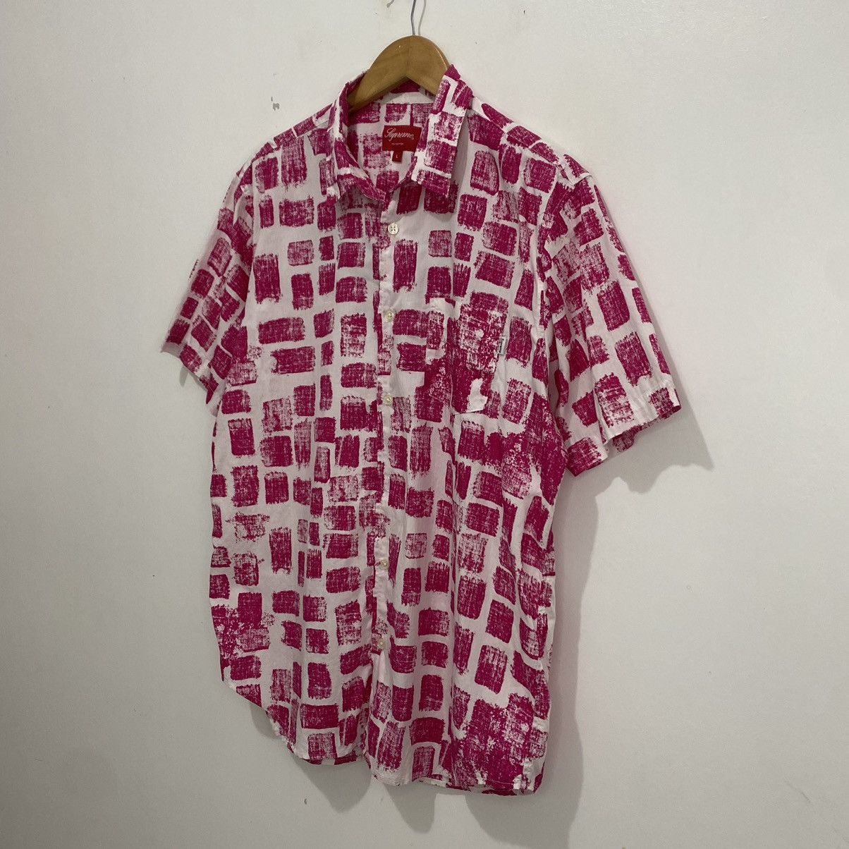 Supreme Supreme Block Print Shirt SS14 Size US L / EU 52-54 / 3 - 2 Thumbnail