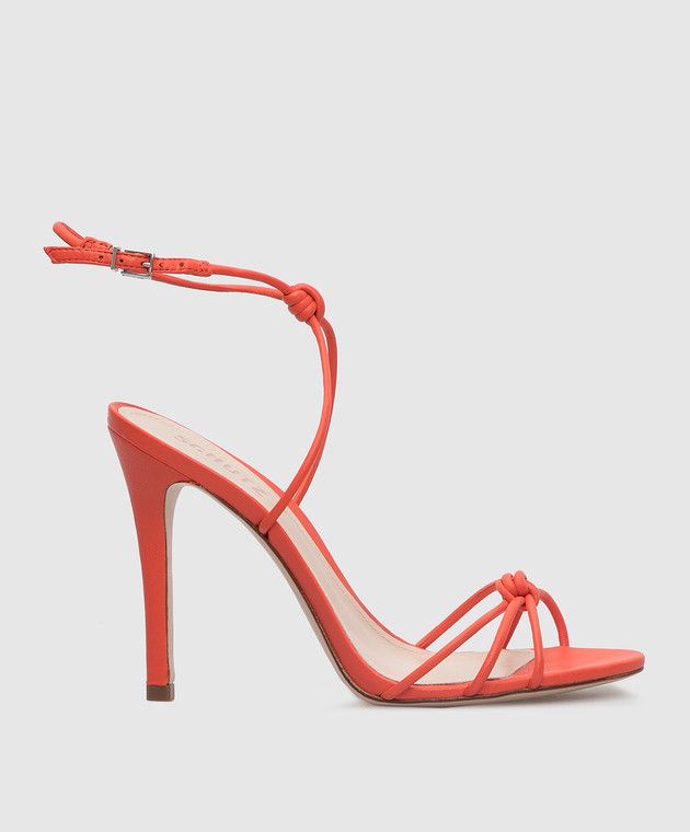 SCHUTZ Schutz Knot Heeled Leather Sandals Size US 10 / IT 40 - 1 Thumbnail