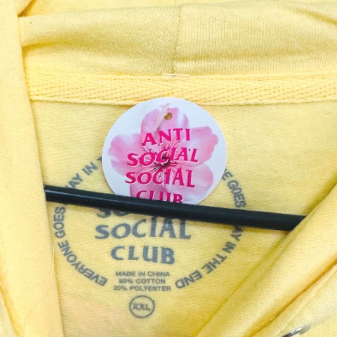 Anti Social Social Club Nwt Size XXL Anti Social Social Club Sweatshirt Hoodie Size US XXL / EU 58 / 5 - 4 Thumbnail