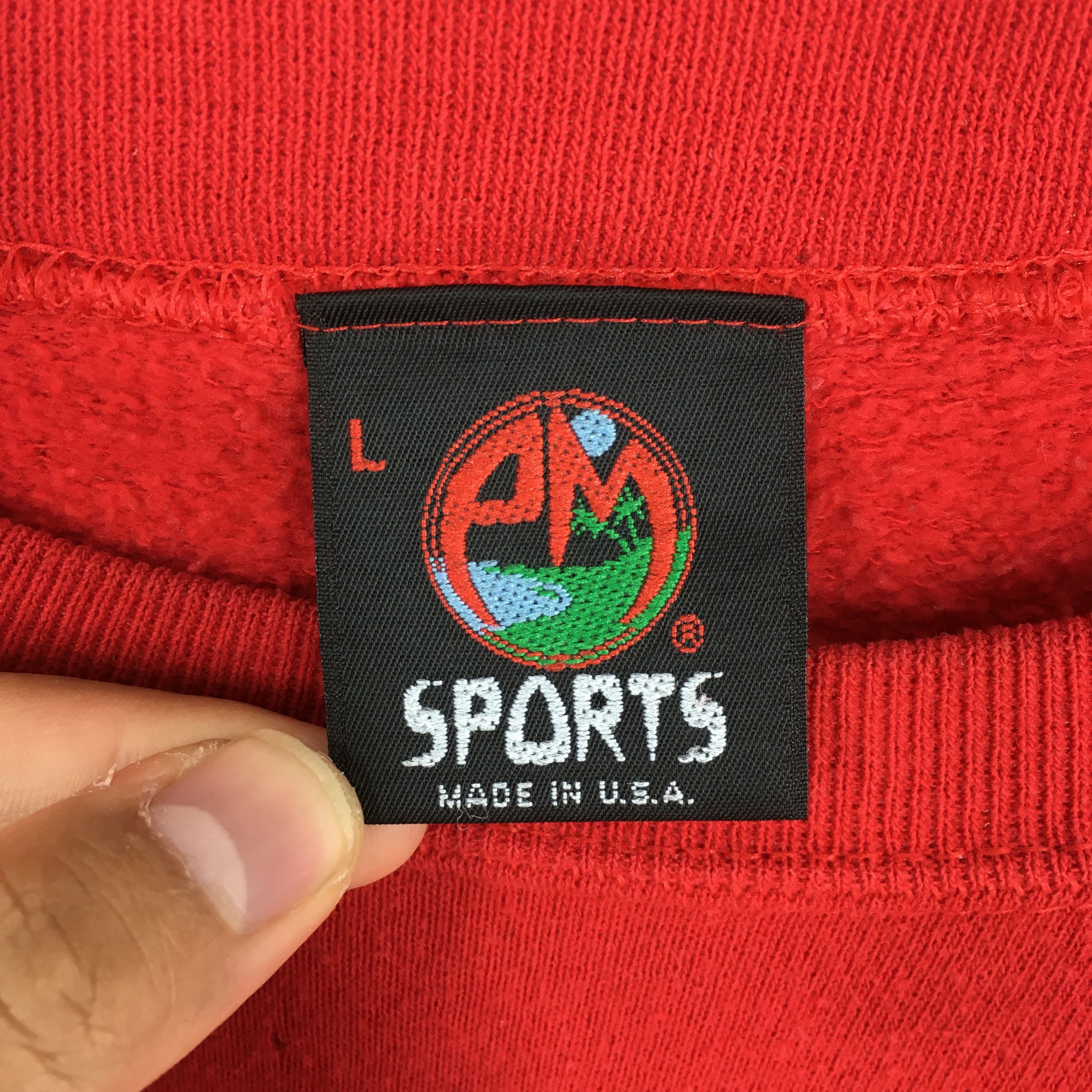 NCAA Vintage Wisconsin Badgers NCAA Red Sweatshirt Large Size US L / EU 52-54 / 3 - 6 Thumbnail