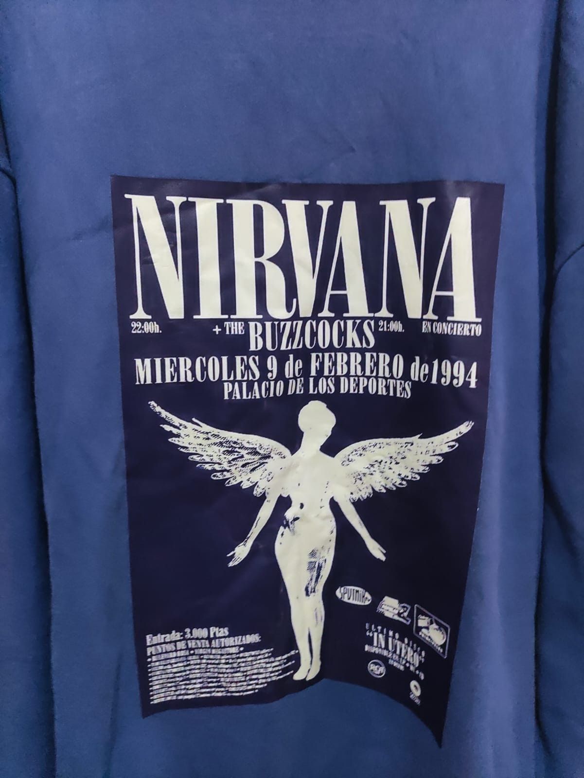Band Tees × Nirvana NIRVANA TAG SPAO Size US L / EU 52-54 / 3 - 3 Thumbnail