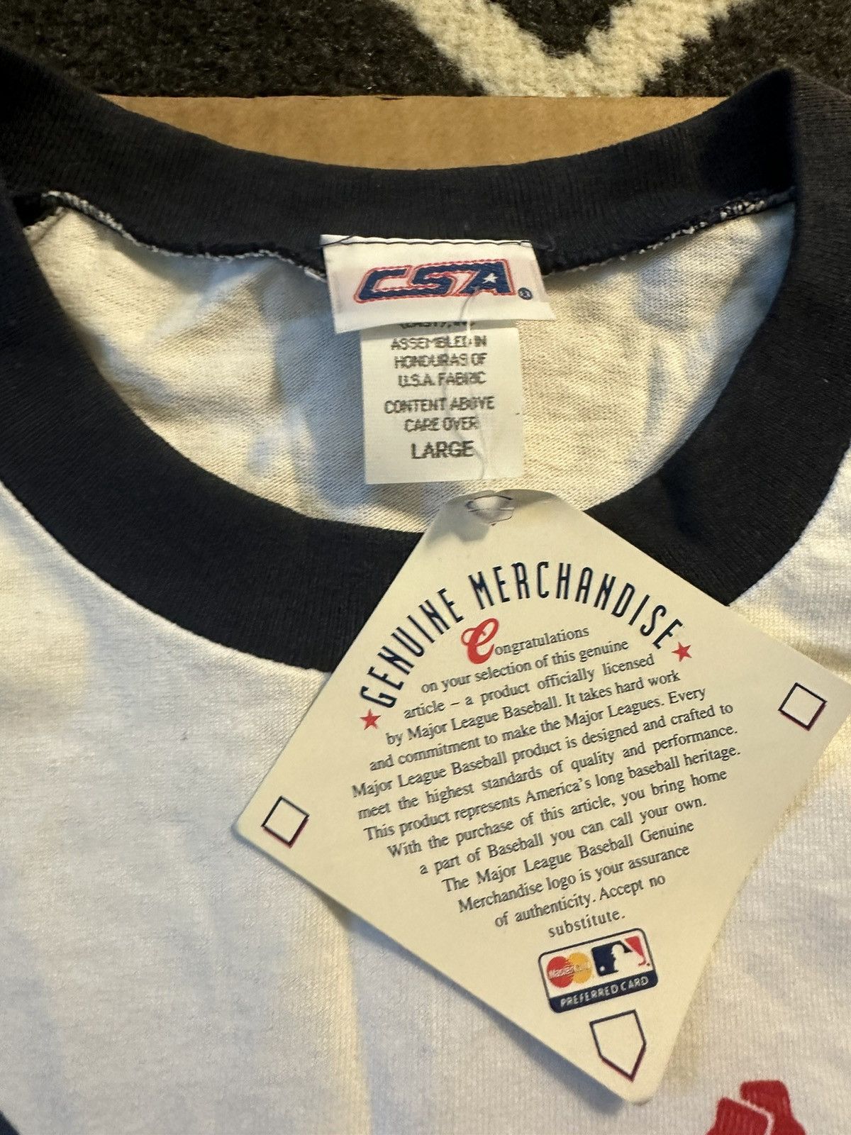 MLB × New York Yankees Gotham Beantown Tour 2004 3/4 sleeve shirt NWT Size US L / EU 52-54 / 3 - 3 Thumbnail