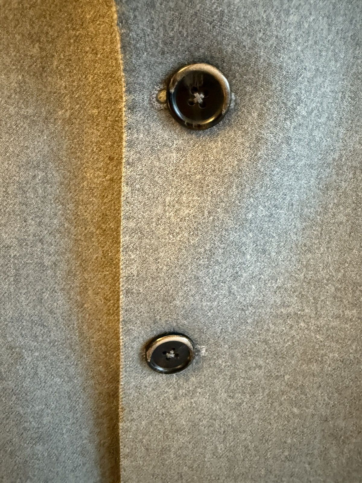 Dior Dior Vintage Thick Grey Wool Suit Size 50R - 6 Thumbnail