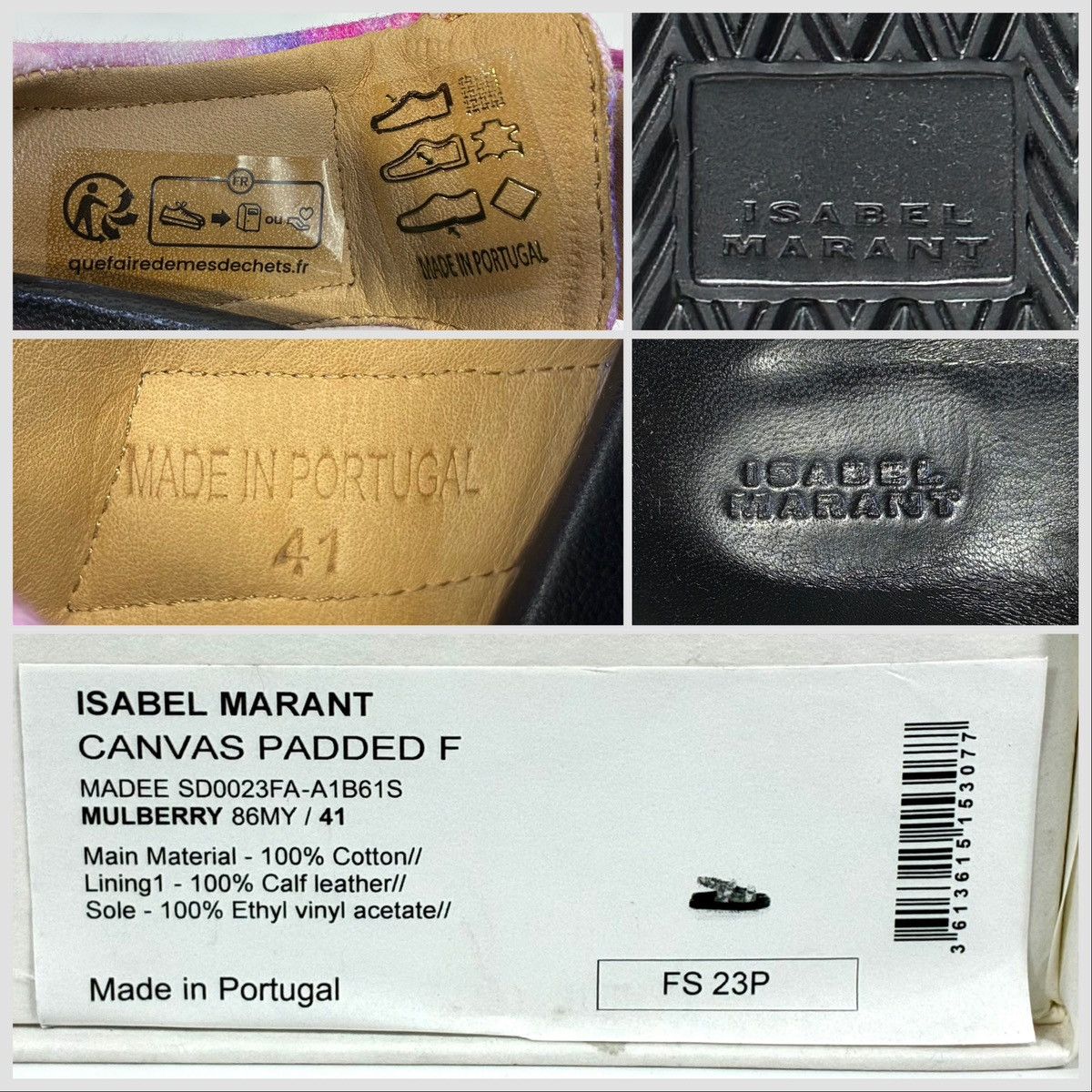 Isabel Marant Isabel Marant Madee Platform Sandal Mulberry Tie Dye 41 10 Size US 10 / IT 40 - 8 Thumbnail