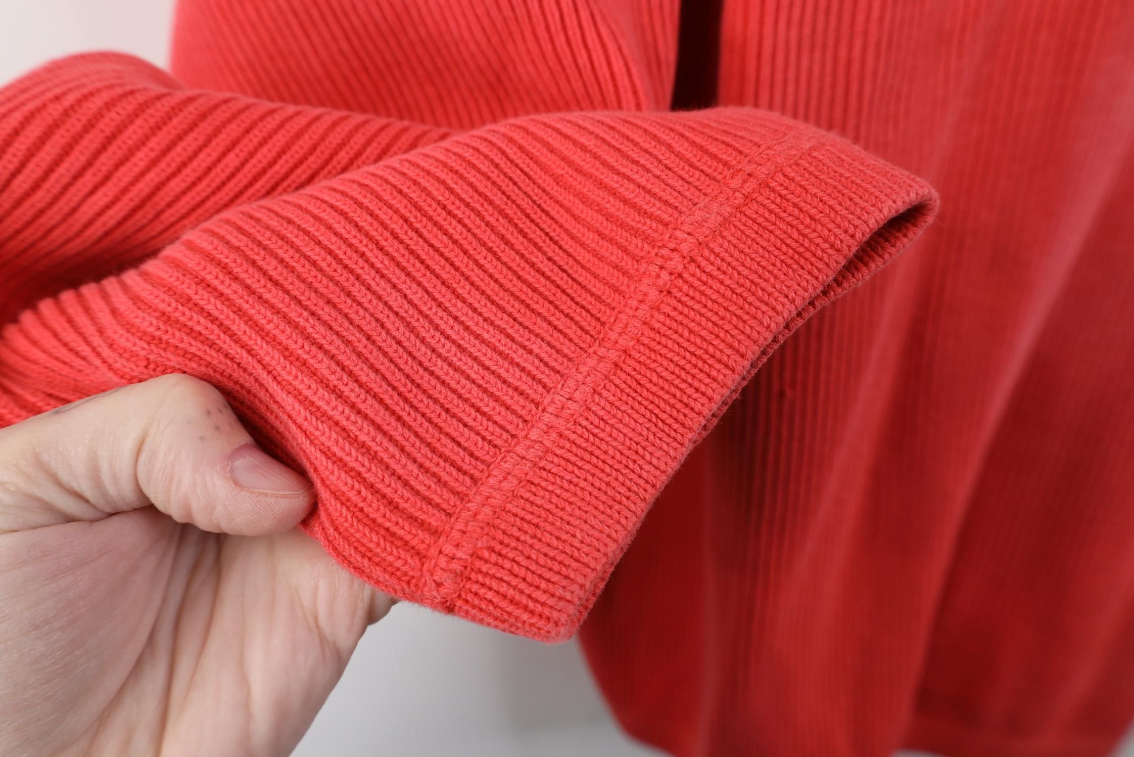 Vintage Vintage 90s Streetwear Chunky Ribbed Knit Sweater Cotton Size US L / EU 52-54 / 3 - 6 Thumbnail