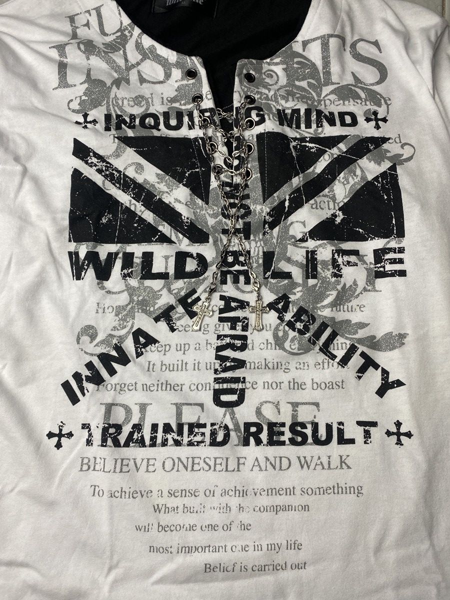 If Six Was Nine 2000's Wild Life with Necklace Poem Tribal Size US M / EU 48-50 / 2 - 4 Thumbnail