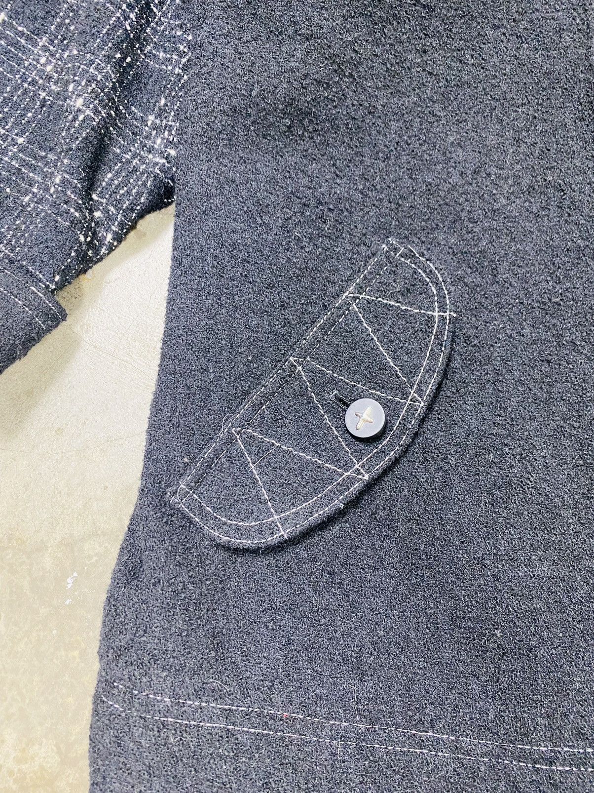 Other A10 Rare - Barra de Labios Hoodie Wool Jacket Size L / US 10 / IT 46 - 7 Thumbnail