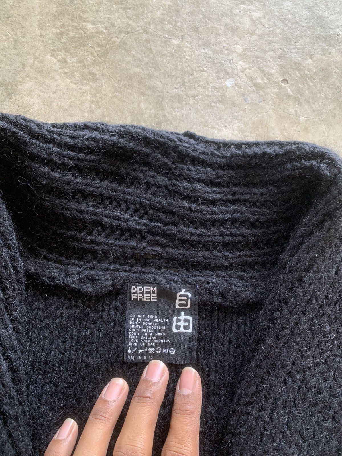 If Six Was Nine PPFM Peyton Place For Men Archives Knit Cardigan Size L / US 10 / IT 46 - 5 Thumbnail