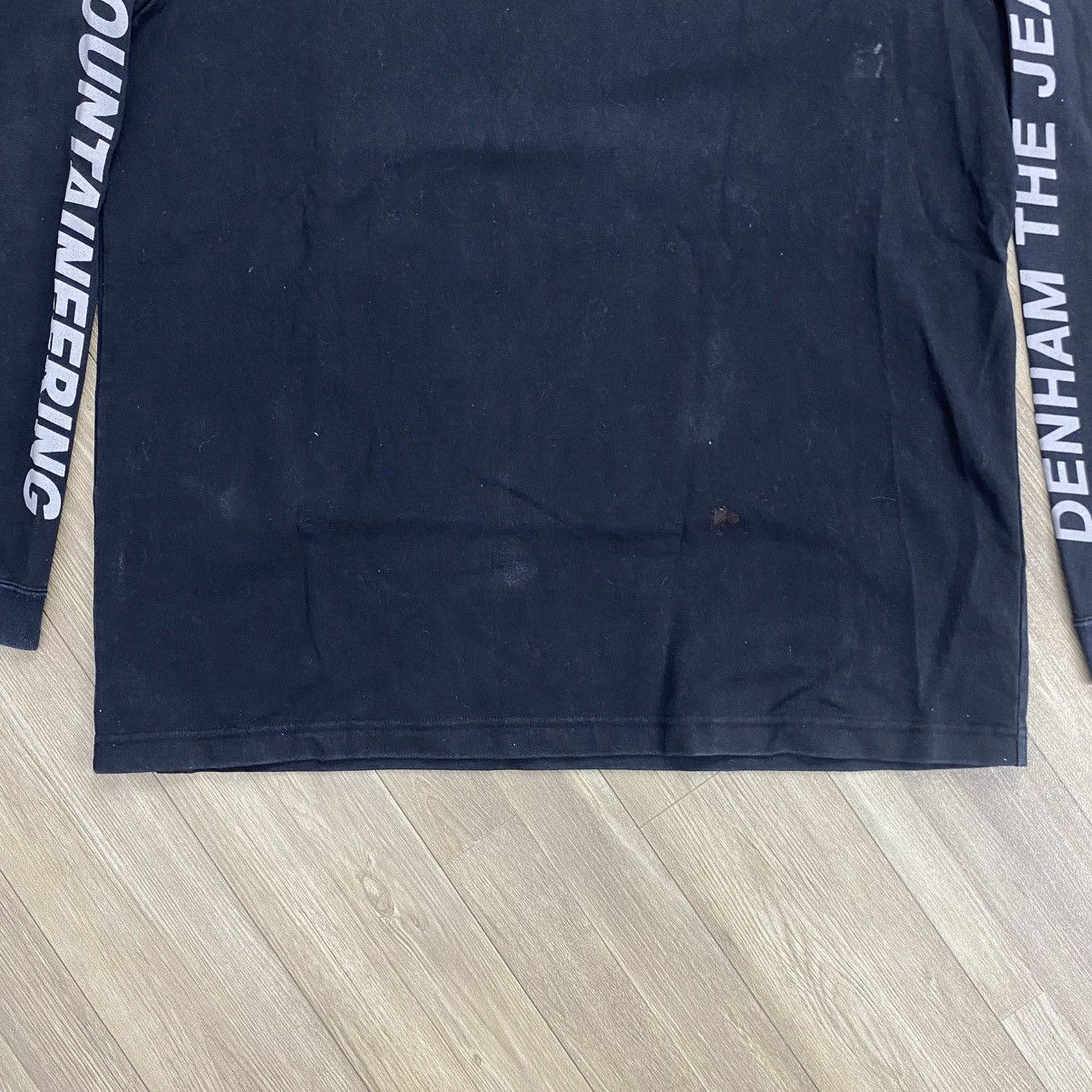 DENHAM × White Mountaineering White Mountaineering X Denham Spell Out T Shirt Long Sleeve Size US L / EU 52-54 / 3 - 7 Thumbnail