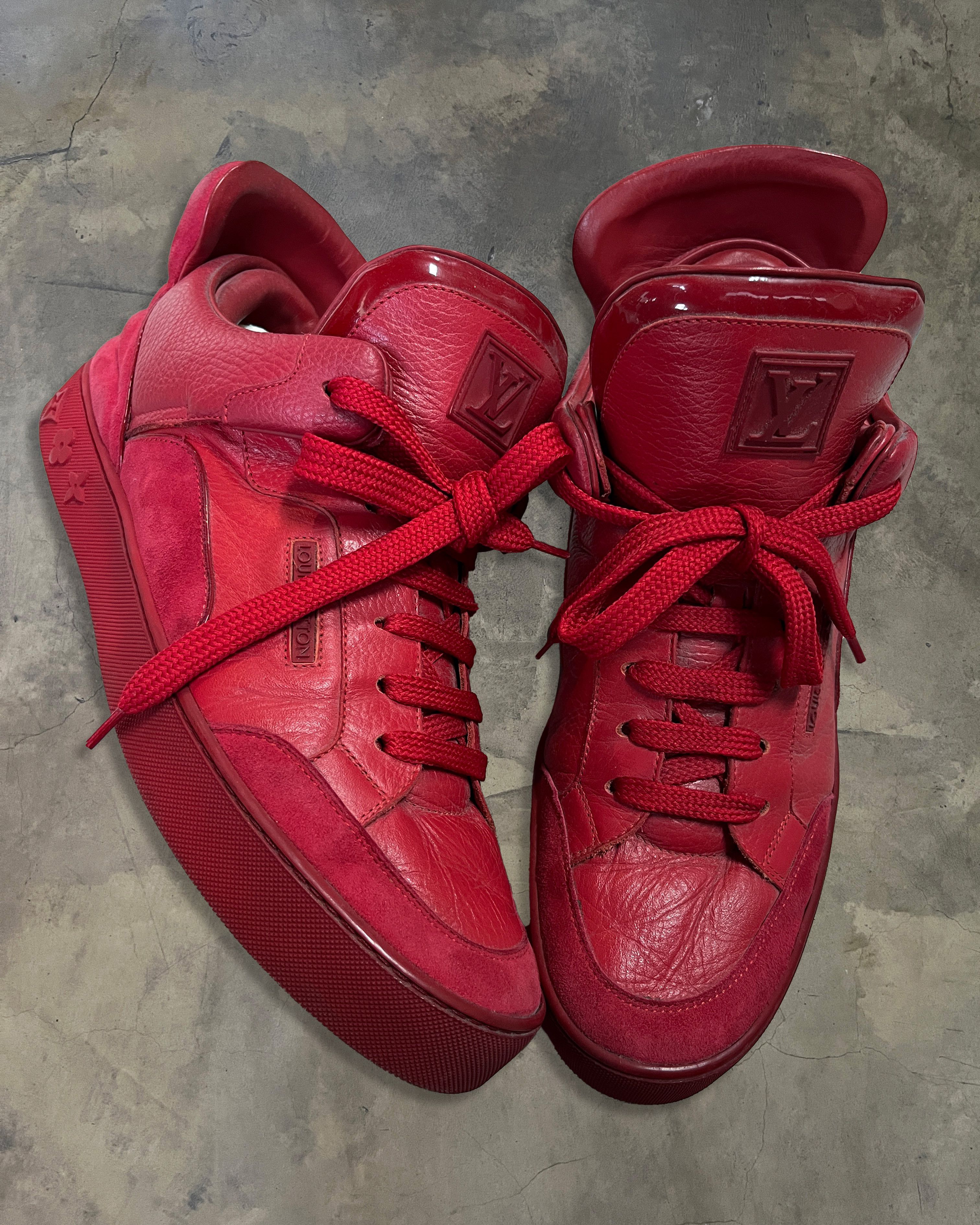 Kanye West × Louis Vuitton LOUIS VUITTON DON RED Size US 9 / EU 42 - 3 Thumbnail