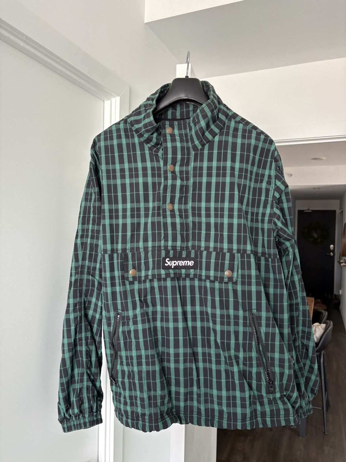 Supreme Supreme Plaid Nylon Size US L / EU 52-54 / 3 - 2 Thumbnail