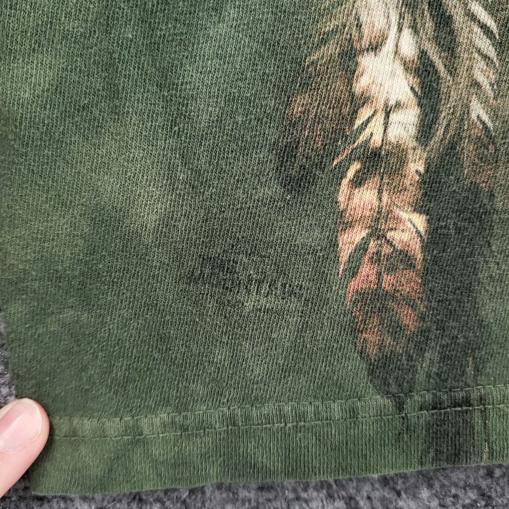The Mountain The Mountain Bear Graphic T Shirt Mens S Small Green Lake Tahoe Size US S / EU 44-46 / 1 - 4 Thumbnail