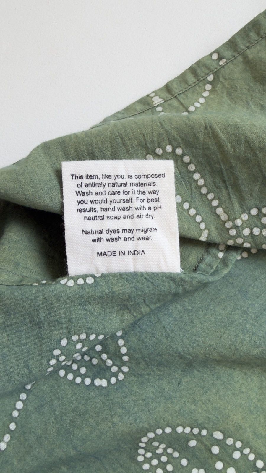 Story Mfg. Sample Alien + Peace Sign Print Shirt Size US M / EU 48-50 / 2 - 13 Thumbnail