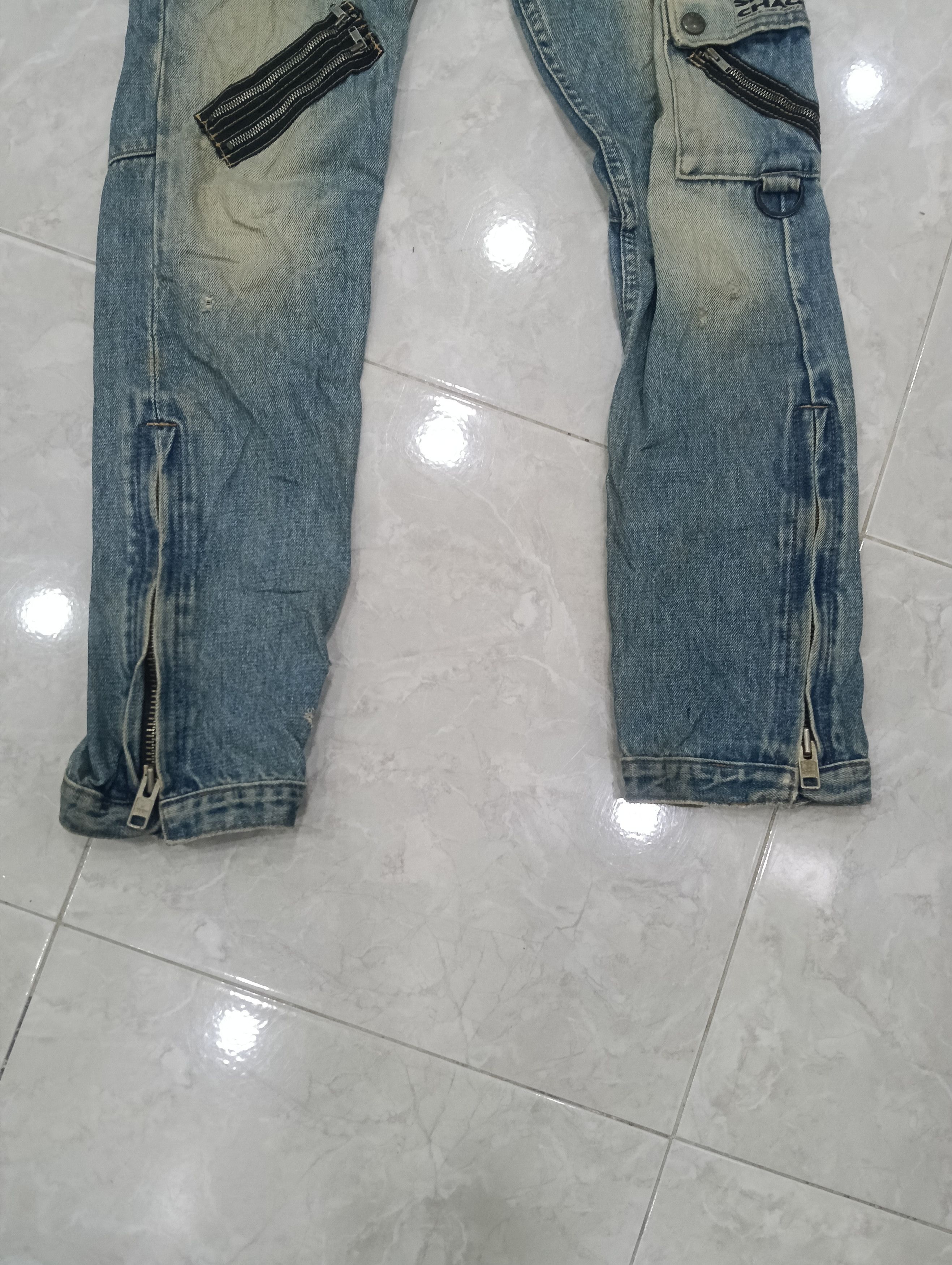 Le Grande Bleu (L.G.B.) RNA Slang Chaos Japan Brand Punk Anarchy Style Size 30" / US 8 / IT 44 - 5 Thumbnail