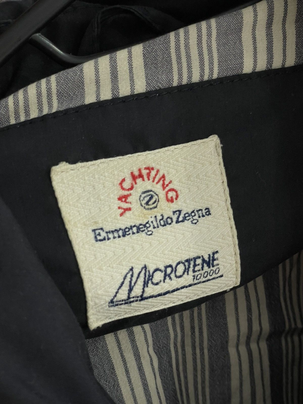 Ermenegildo Zegna Rare Ermenegildo Zegna Vintage Trench Jacket Coat Size US L / EU 52-54 / 3 - 8 Thumbnail
