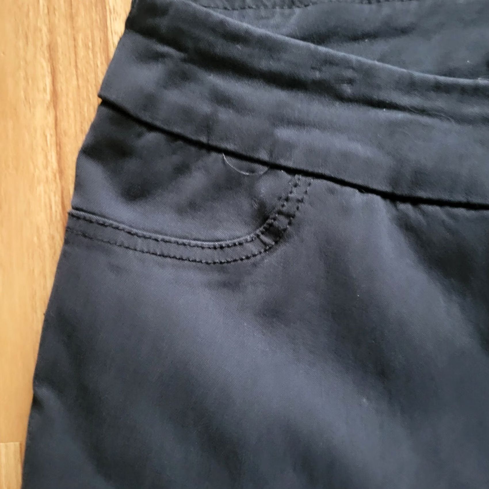 Soft Surroundings Soft Surroundings Jeans Women Large Black Skinny Elastic Waist High Rise Cotton Rayon Long Inseam 26 in Regular Fit Size 36" / US 14 / IT 50 - 4 Thumbnail