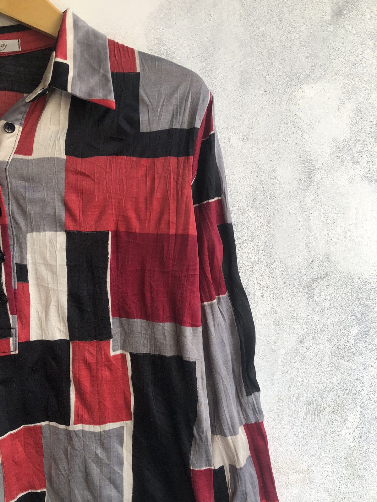 Yohji Yamamoto Multi Button Shirt Aspenny Issey Style Size US M / EU 48-50 / 2 - 4 Thumbnail