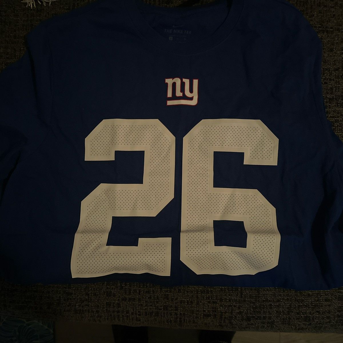 Nike Saquon Giants Tee Size US XL / EU 56 / 4 - 1 Thumbnail