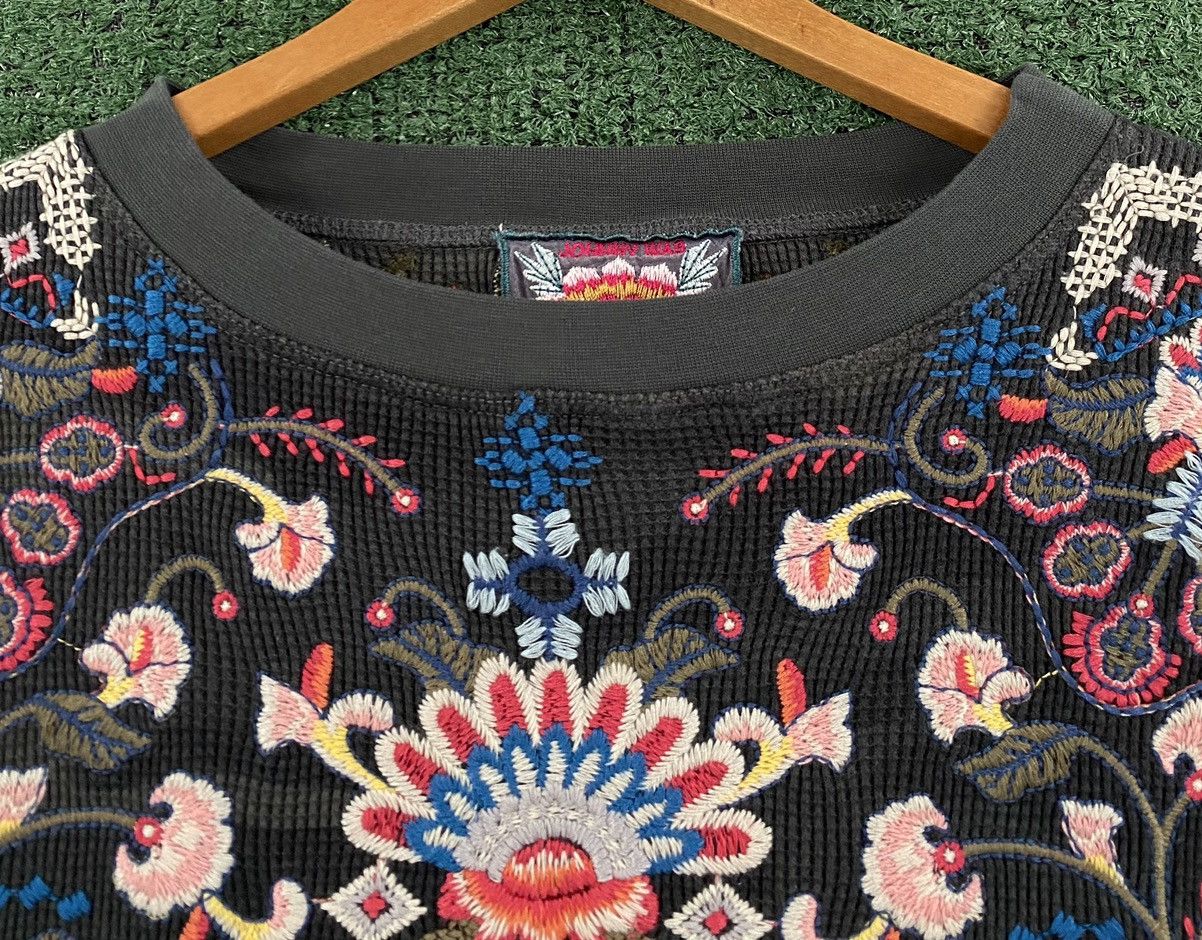 Johnny Was Johnny Was Nindi Floral Embroidered Camo 3/4 Sleeve Thermal Size S / US 4 / IT 40 - 3 Thumbnail