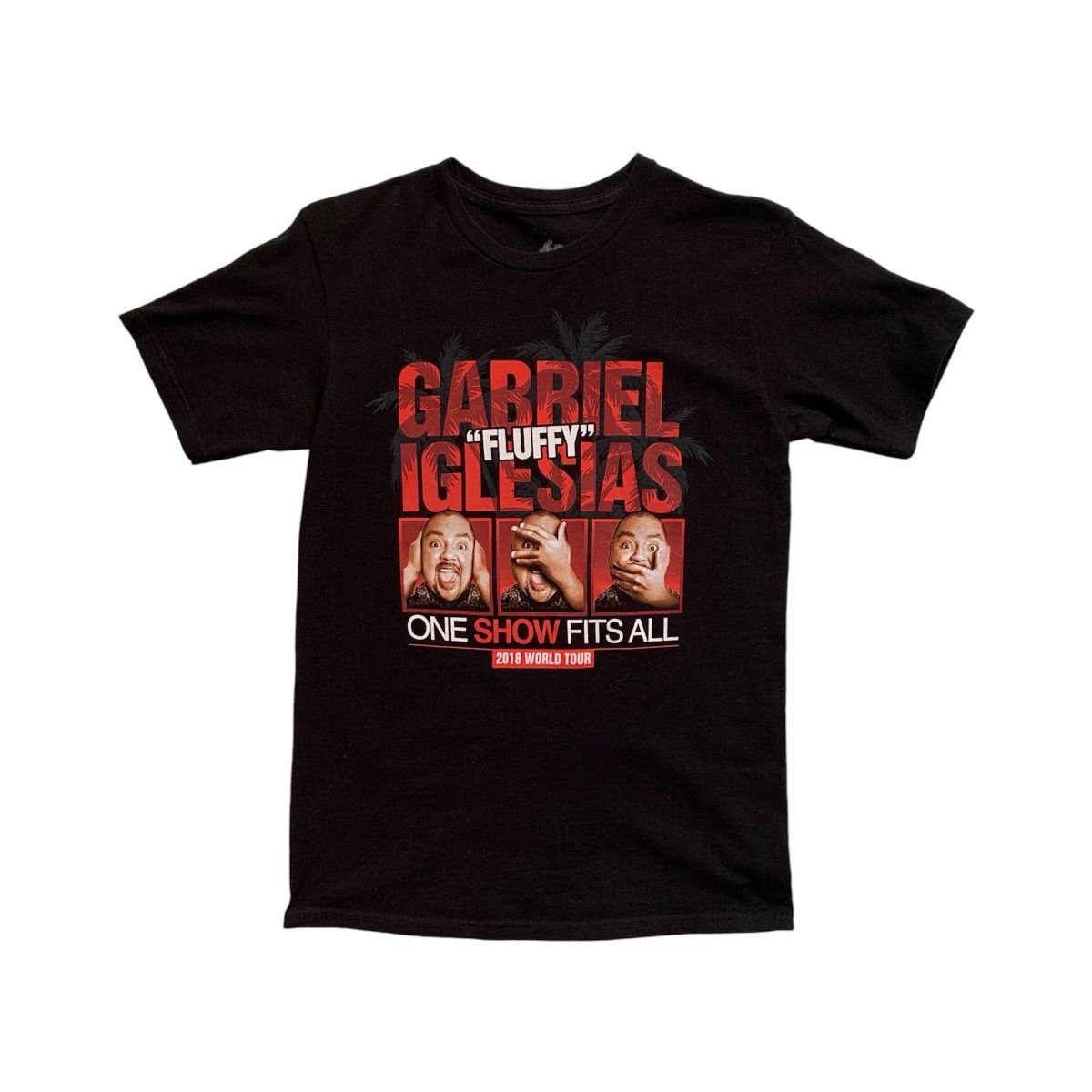 Other Gabriel Iglesias “Fluffy” One Show Fits All 2018 Tour Tee Size US S / EU 44-46 / 1 - 1 Thumbnail