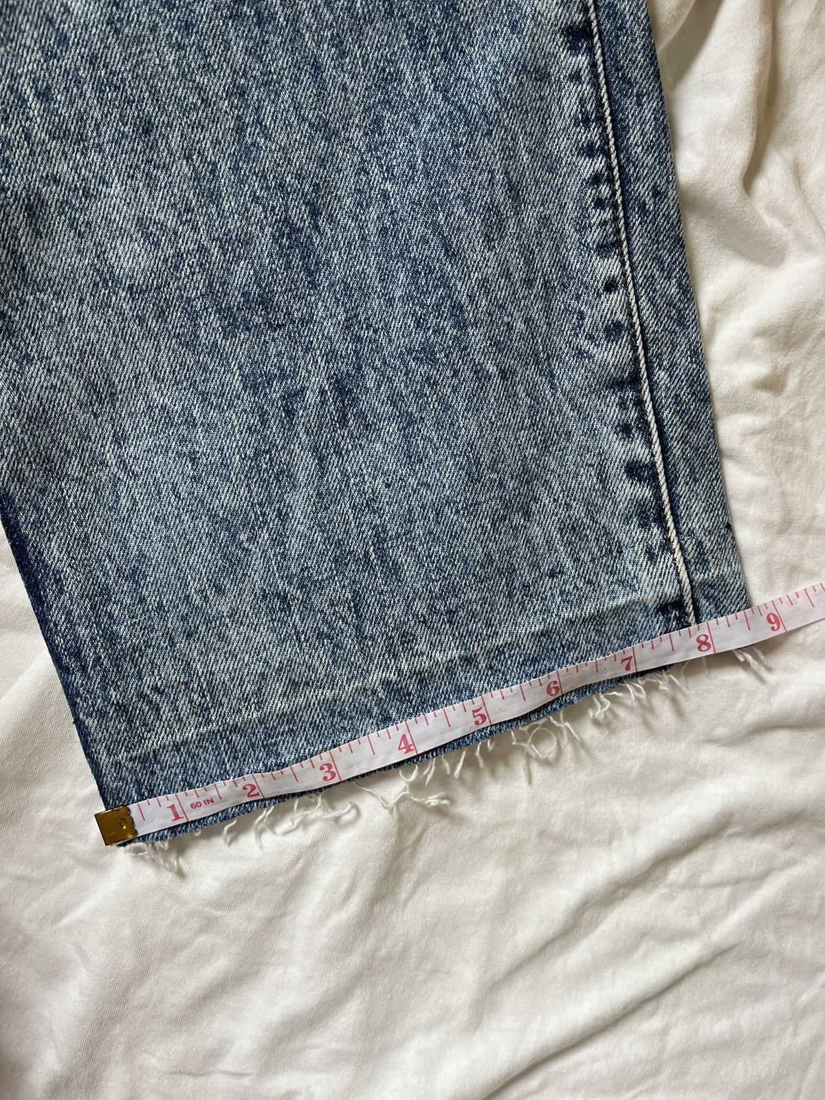 Levi's 80s Levis Big E Acid Wash Hidden Rivet Size US 32 / EU 48 - 21 Thumbnail