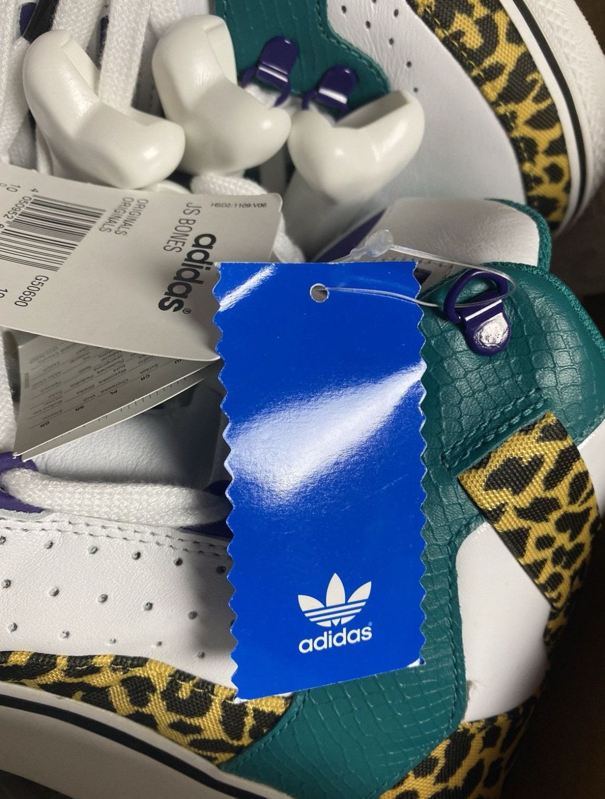 Adidas × Jeremy Scott Jermey Scott x Adidas Bones Hightops Size US 10.5 / EU 43-44 - 8 Thumbnail