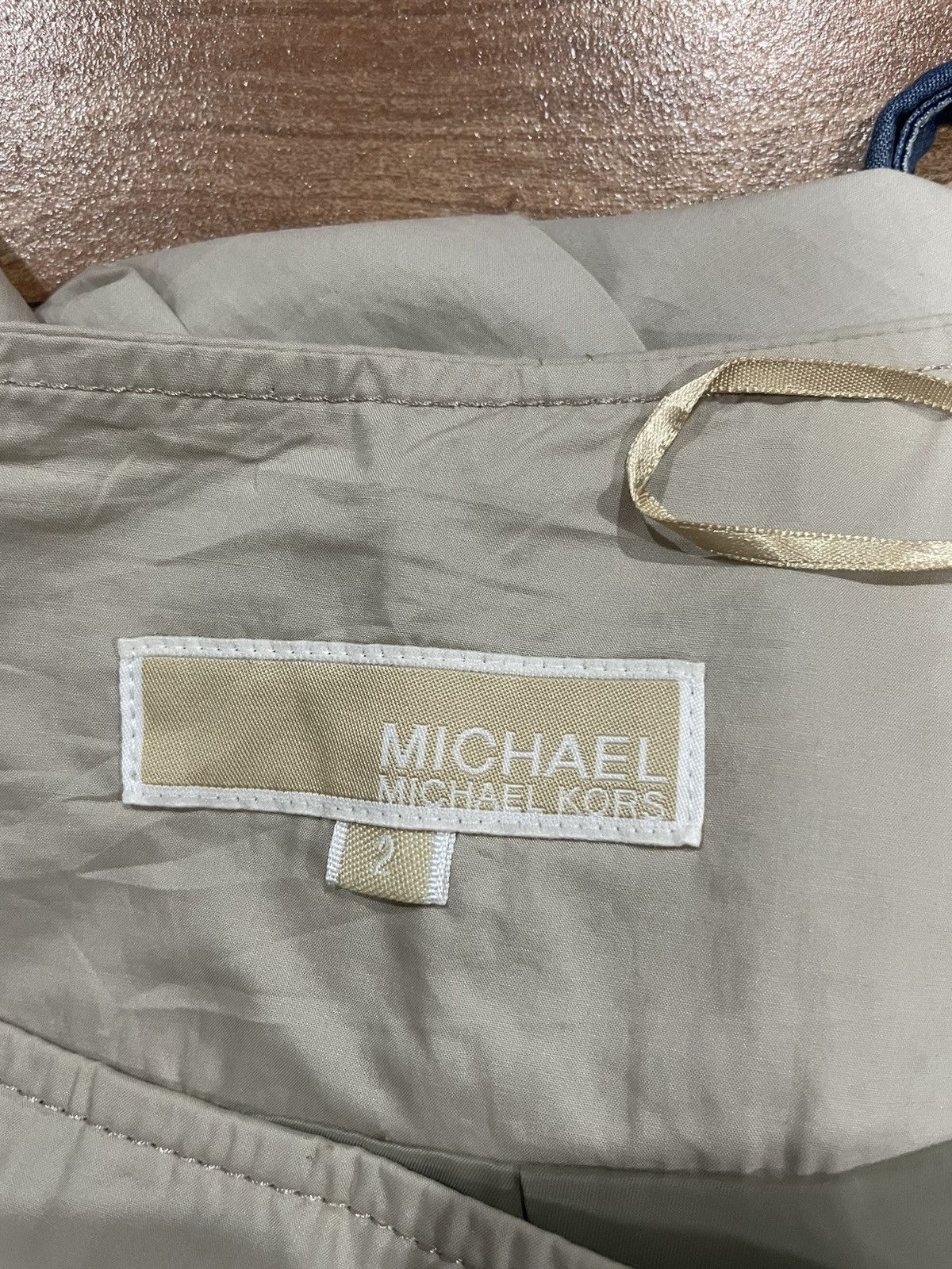 Michael Kors Michael Kors Wrap Belted Skirt Size 26" / US 2 / IT 38 - 4 Thumbnail