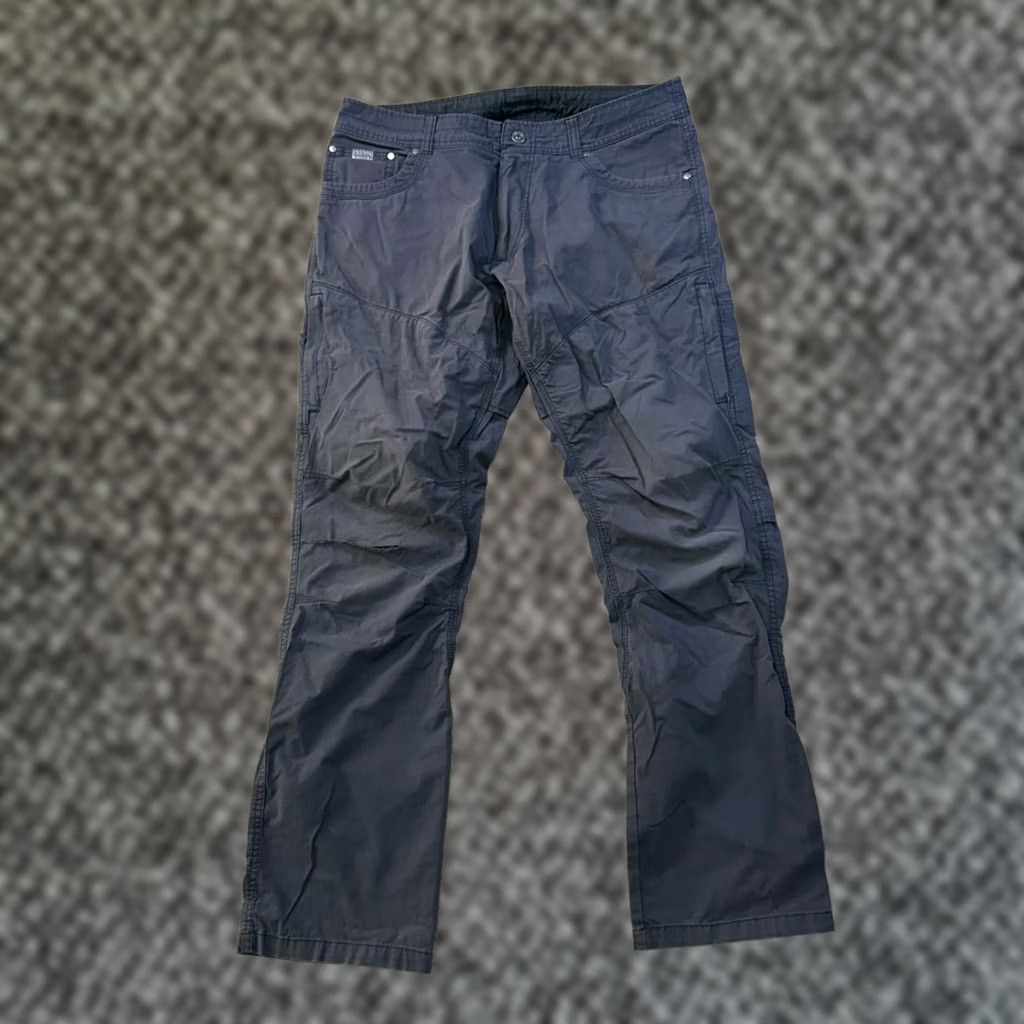 Vintage KUHL Konfidant Air Pants Men's 34x32 Gray Hiking Outdoor Straight leg Pants Size US 34 / EU 50 - 1 Thumbnail