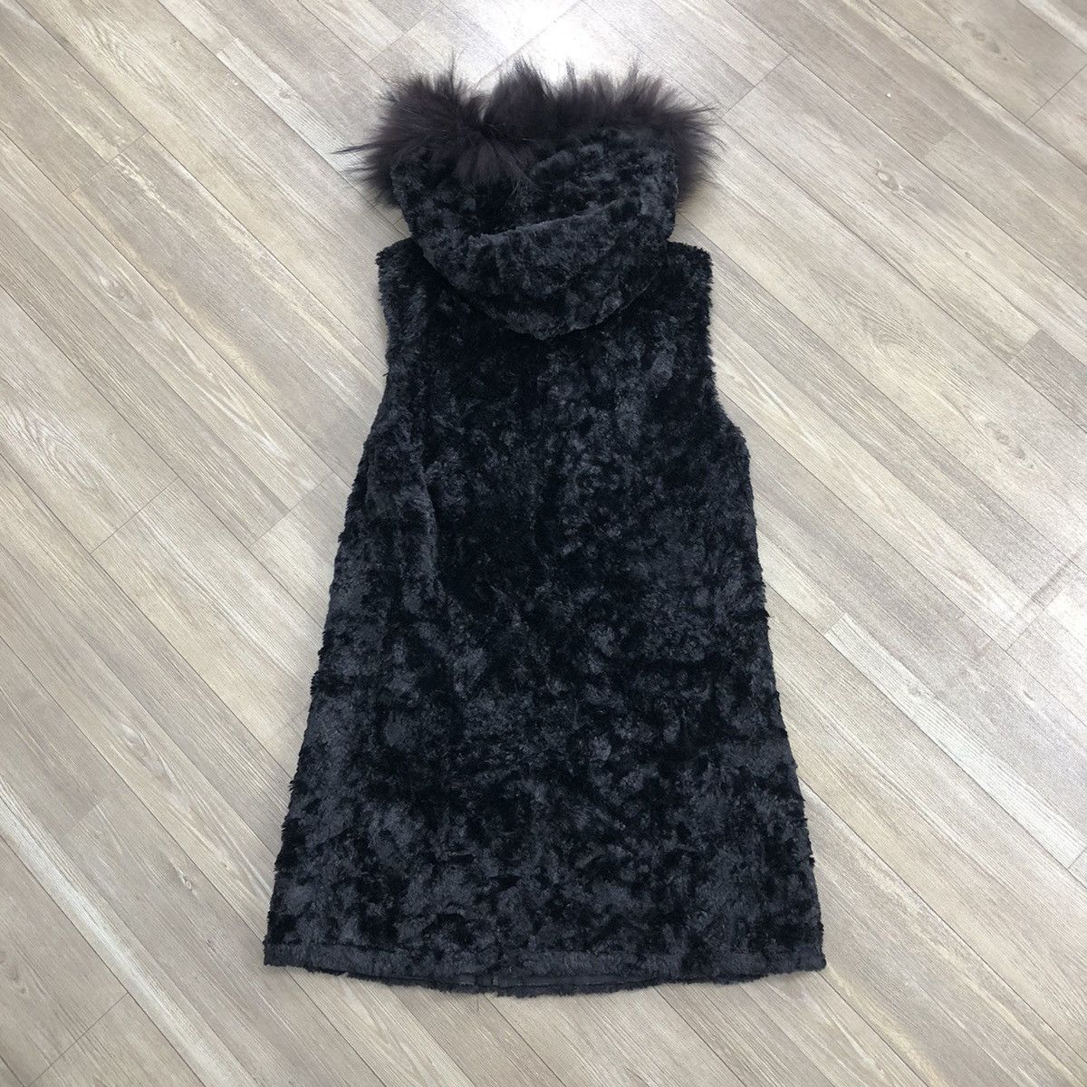 If Six Was Nine 2000s Faux Fur Gothic Beauty Beast Lgb Goa Punk Style Vest Size US M / EU 48-50 / 2 - 7 Thumbnail