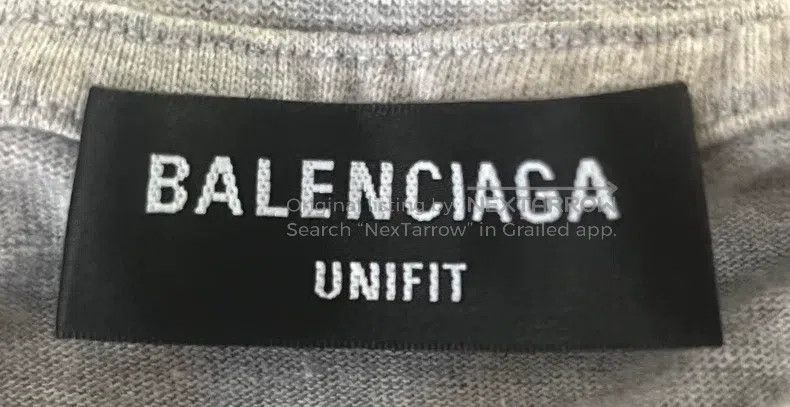 Balenciaga Balenciaga FW22 Letter Logo Printed, Alert Tape Short-Slee Size US S / EU 44-46 / 1 - 3 Thumbnail