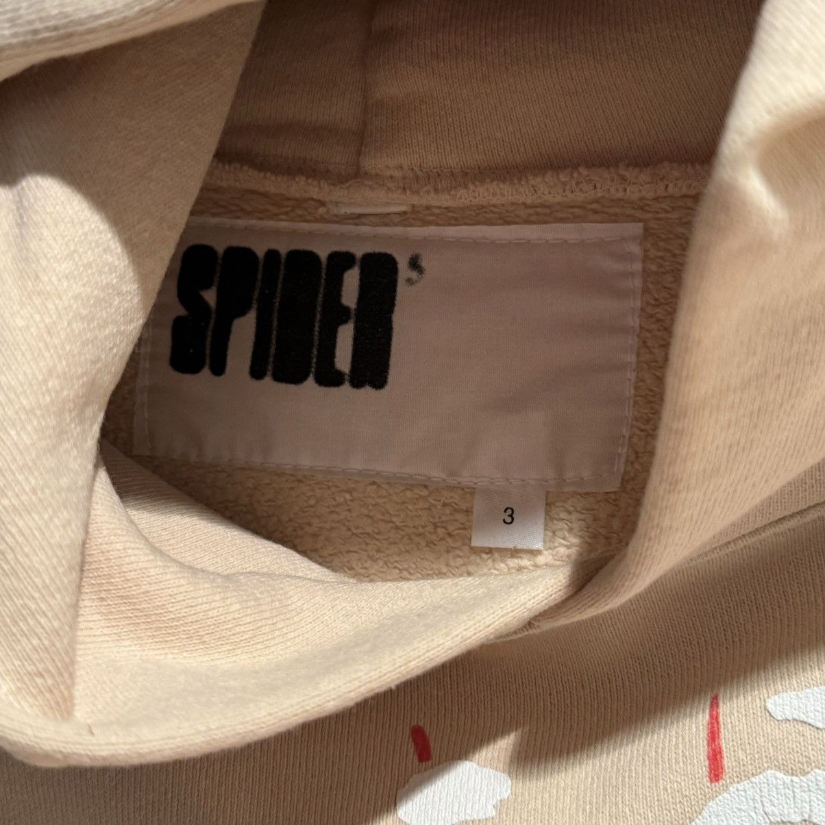 Sp5der Rare OG first Spider hoodie beige Size US L / EU 52-54 / 3 - 3 Thumbnail