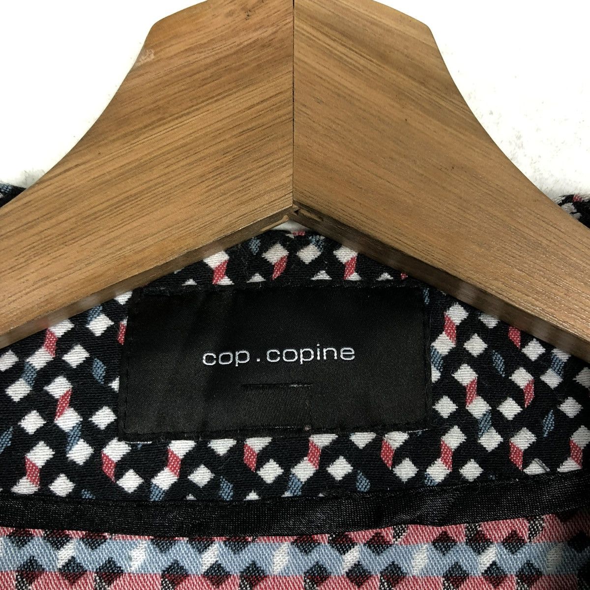 Vintage 🔥Vtg Quilted Button Jacket Goyard Design Cop Copine Portuga Size US M / EU 48-50 / 2 - 15 Thumbnail